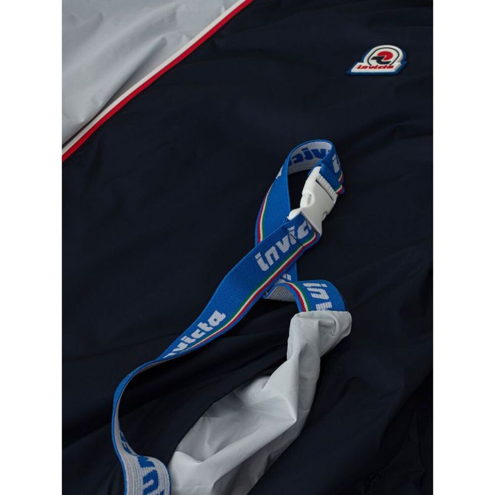Invicta Blue Polyamide Shell Men's Jacket - Picture 4 of 6
